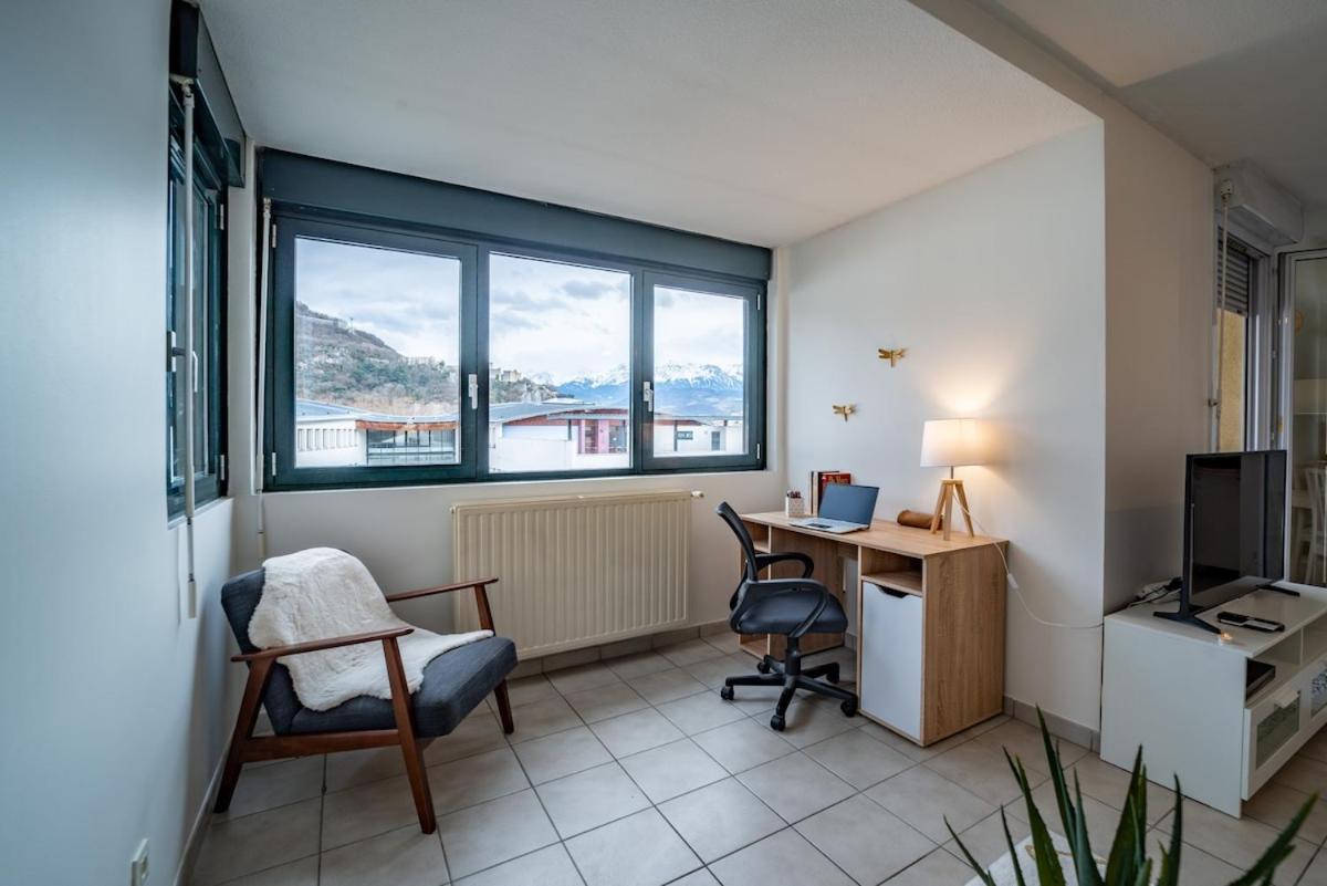 Standing Europole, Garage Prive, Calme, Netflix Apartment Grenoble Exterior foto