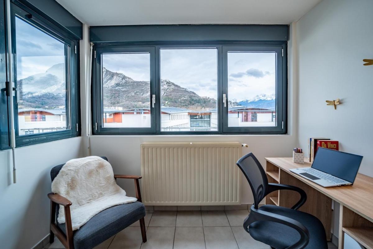 Standing Europole, Garage Prive, Calme, Netflix Apartment Grenoble Exterior foto